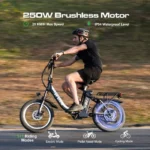 AVDLEU A21 - Vélo Électrique Pliable 20" – Image 2