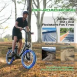 AVDLEU A21 - Vélo Électrique Pliable 20" – Image 4
