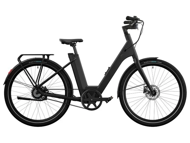 Vélo électrique urbain à courroie CRIVIT Belt Drive Y.3 Vélo électrique urbain à courroie CRIVIT Belt Drive Y.3