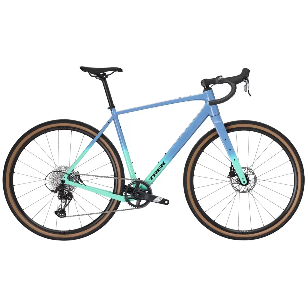 Vélo de gravel Trek Checkpoint ALR 5 Gen.3 Apex XPLR 12v Fjord Blue to Miami Green Fade 2026