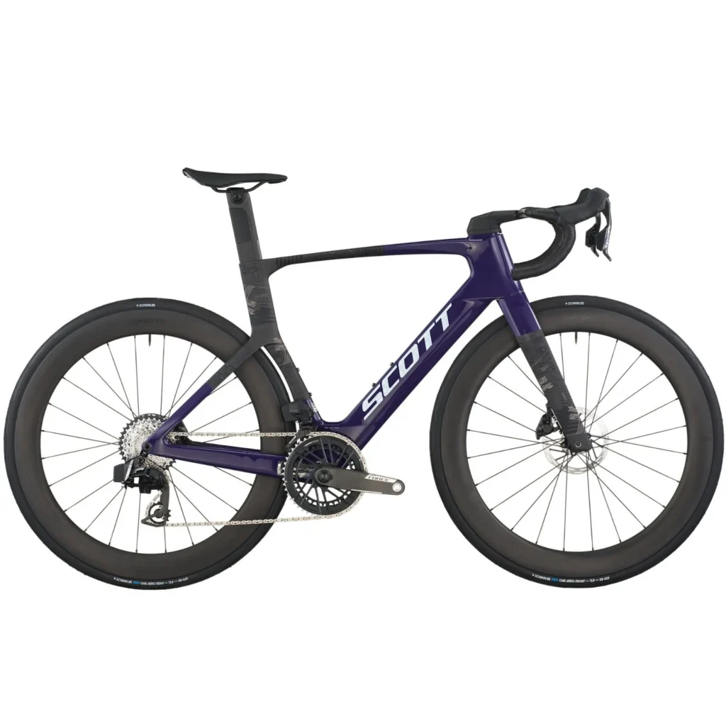 Vélo de route carbone Scott Foil RC Team Grape Purple / Carbon Black 2026
