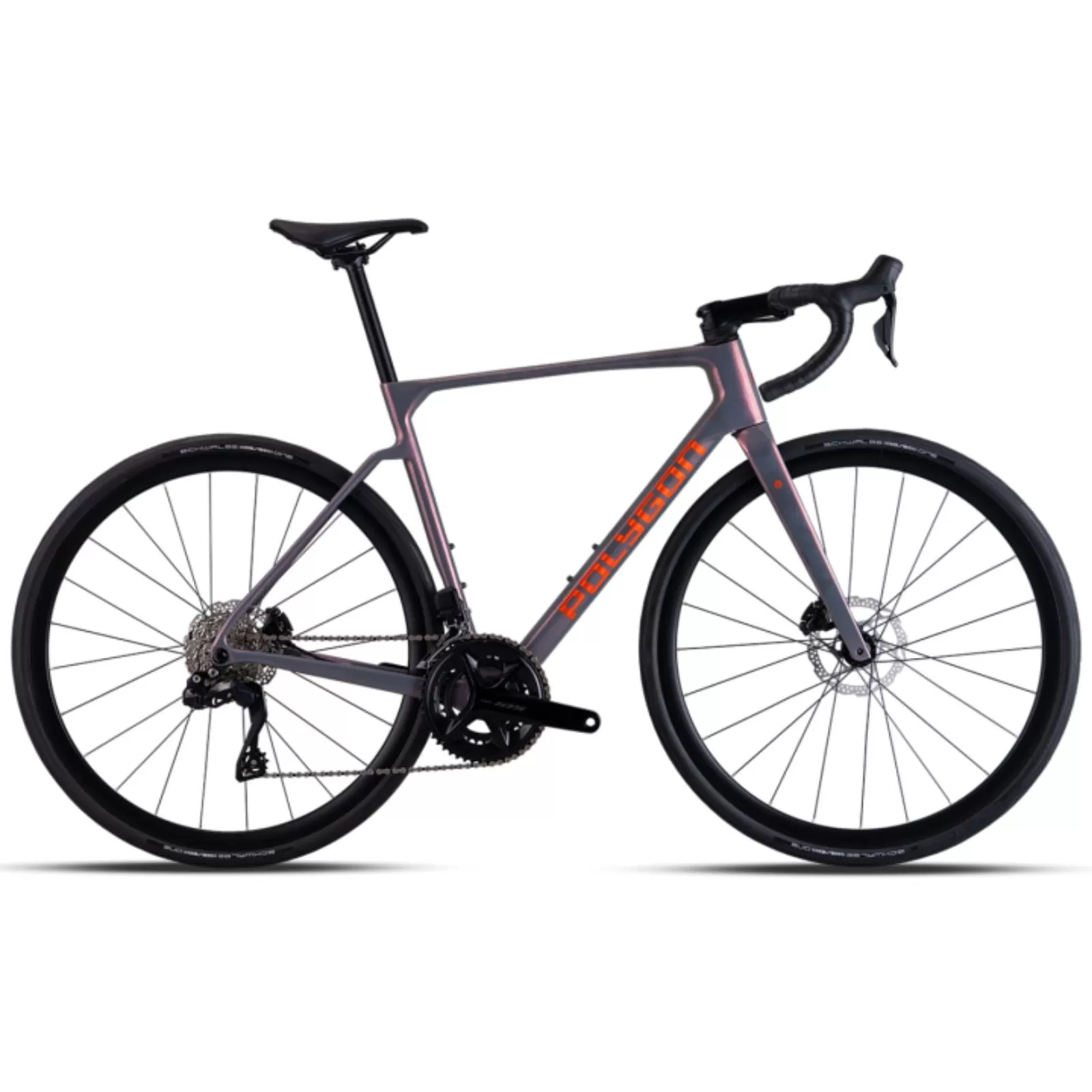 Vélo route carbone Polygon Strattos 7 Shimano 105 DI2 12v Gray 2026 Vélo route carbone Polygon Strattos 7 Shimano 105 DI2 12v Gray 2026