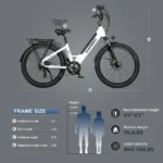 SAMEBIKE RS-A01 Plus | Vélo électrique urbain 26” – Image 9