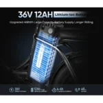 SAMEBIKE CY20 | Vélo électrique pliant 20” – Image 10