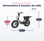 Fatbike Électrique Biplace Cargo Garrett Miller Urban – Image 4