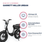 Fatbike Électrique Biplace Cargo Garrett Miller Urban – Image 5