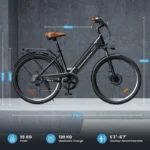 AGILERIDE AE-B3N - Vélo Électrique Adulte VTT 26'' – Image 5