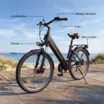 AGILERIDE AE-B3N - Vélo Électrique Adulte VTT 26'' – Image 6